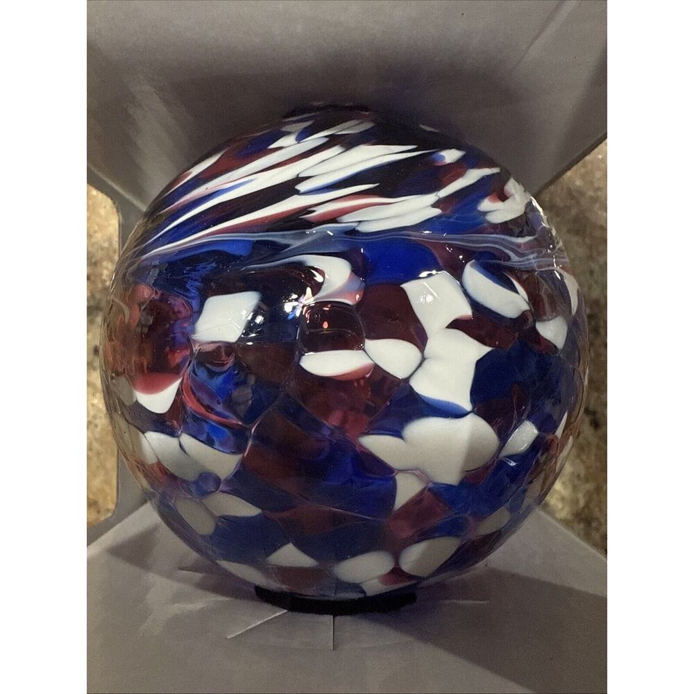 Anwa Glass Hand Blown Multicolor Christmas Ornament – Poland - Picture 2 of 4